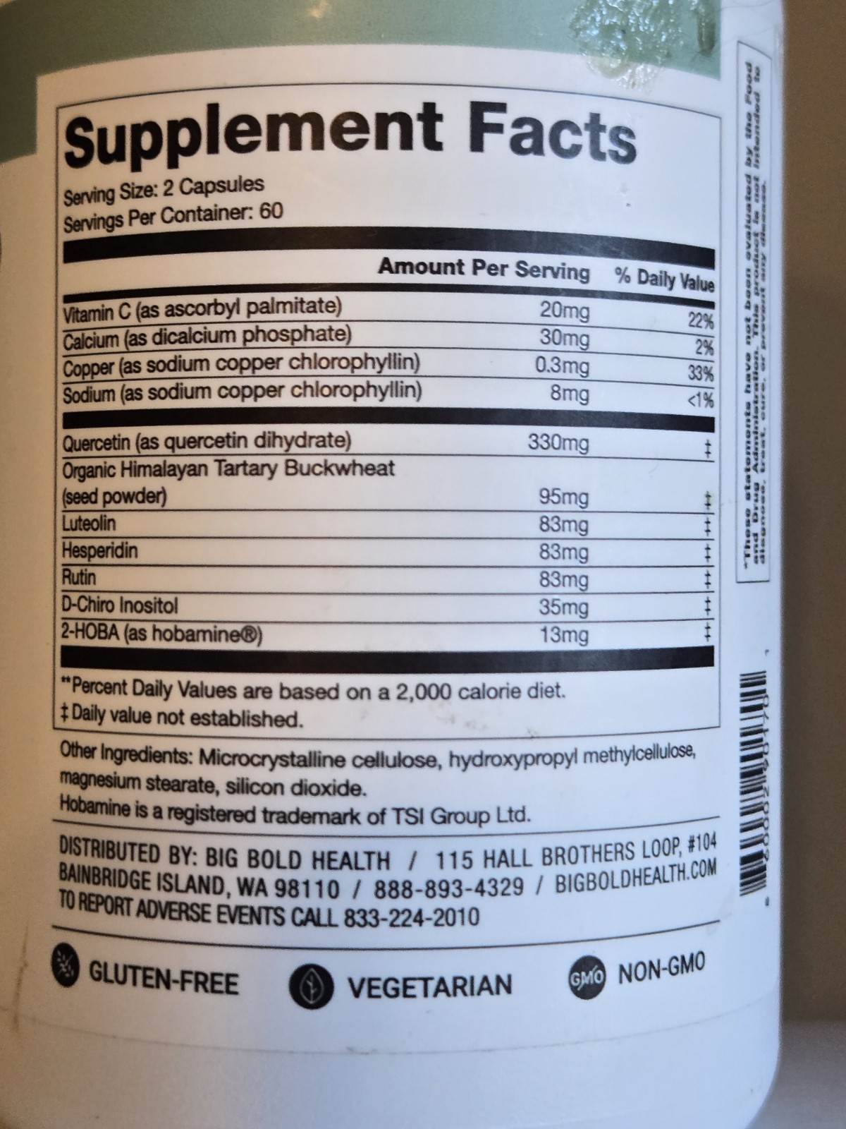 Big Bold Health HTB Rejuvenate Immune Support 120 caps * SEALED Exp 12/2025
