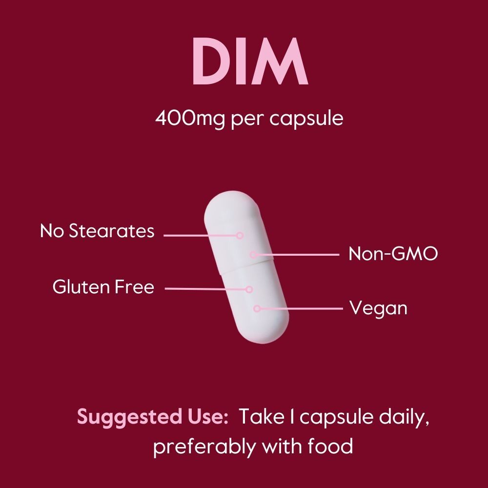 BESTVITE DIM (Diindolylmethane) 400mg with Bioperine (120 Vegetarian Capsules)