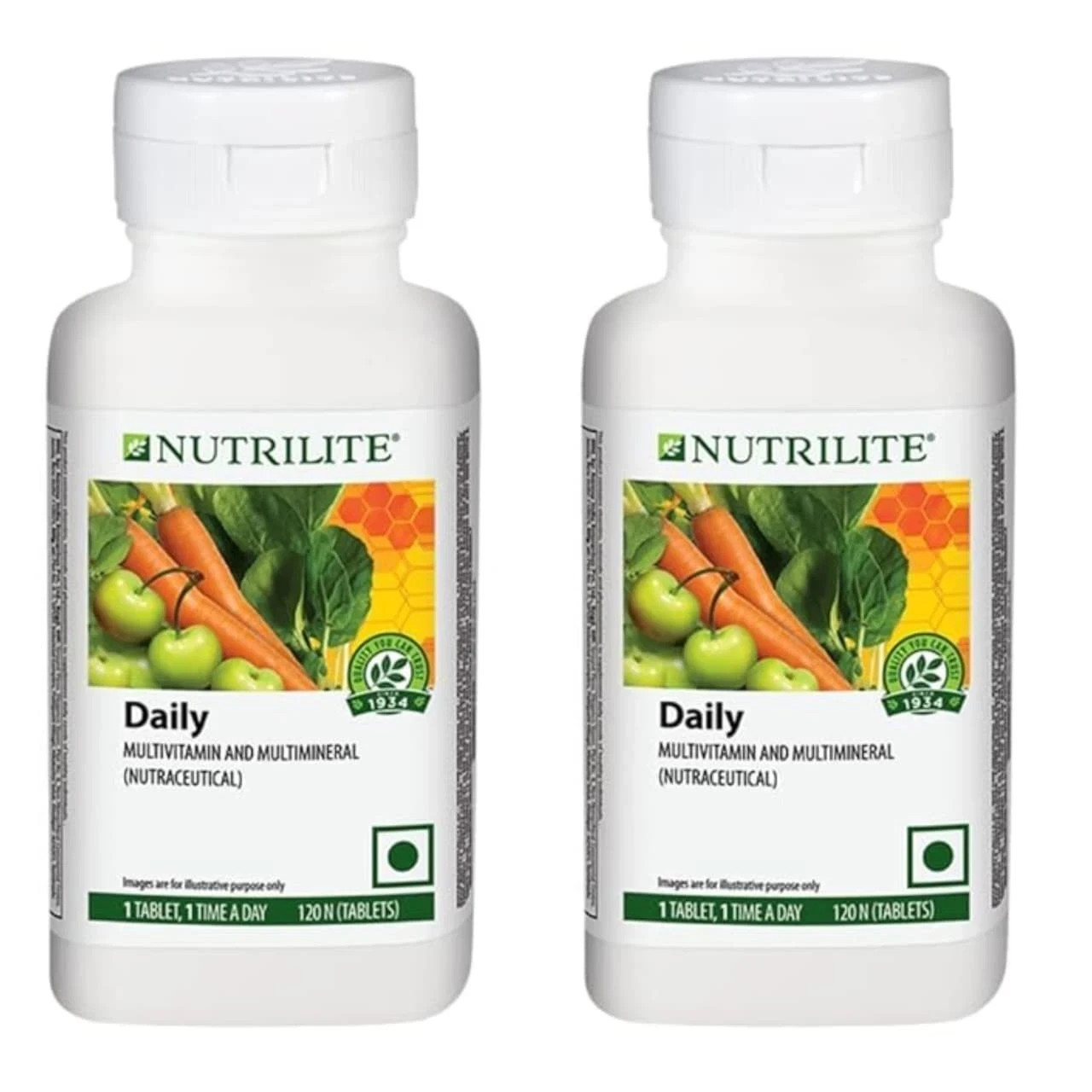 2X Amway NUTRILITE Daily Multivitamin Tablets | Pack Of 240 Tablets | FREE SHIP