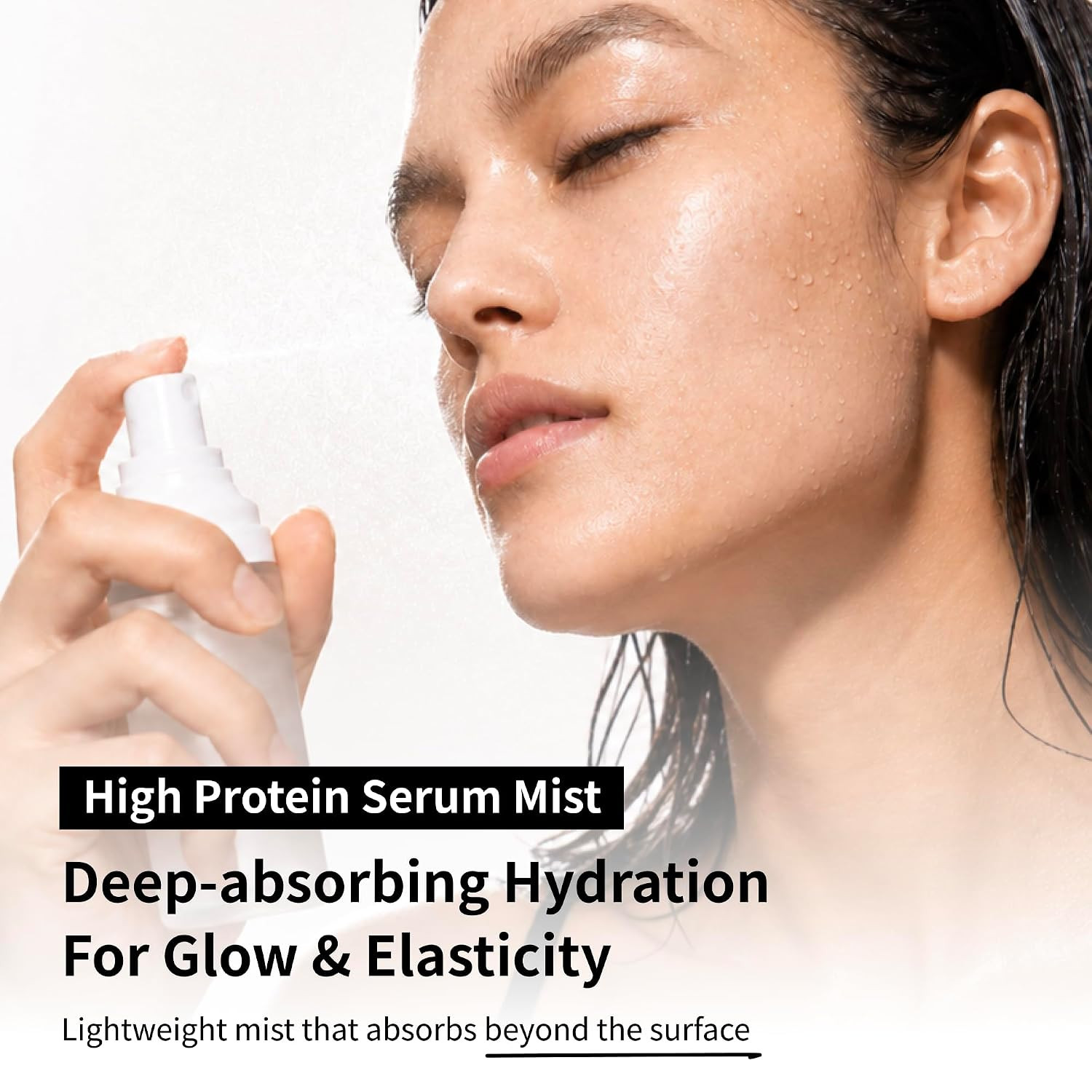 500 Dalton Protein Mist with 30 Collagen Peptides, 43% Collagen Complex, Korean