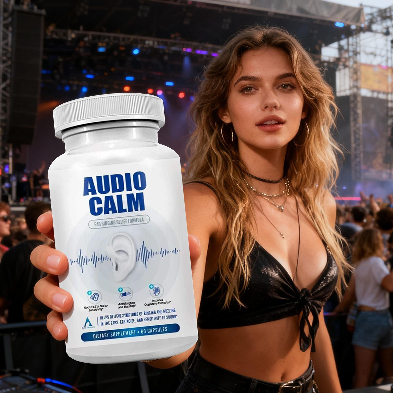 Audio Calm – Tinnitus Support Supplement | Organic Stop Tinnitus Solution – Reli