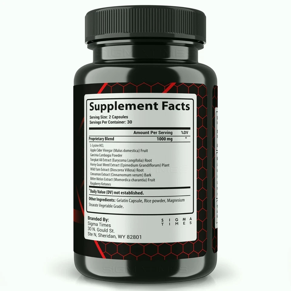 Alpha Steel XL Men’s Daily Wellness Formula 60 Capsules Pack of 2