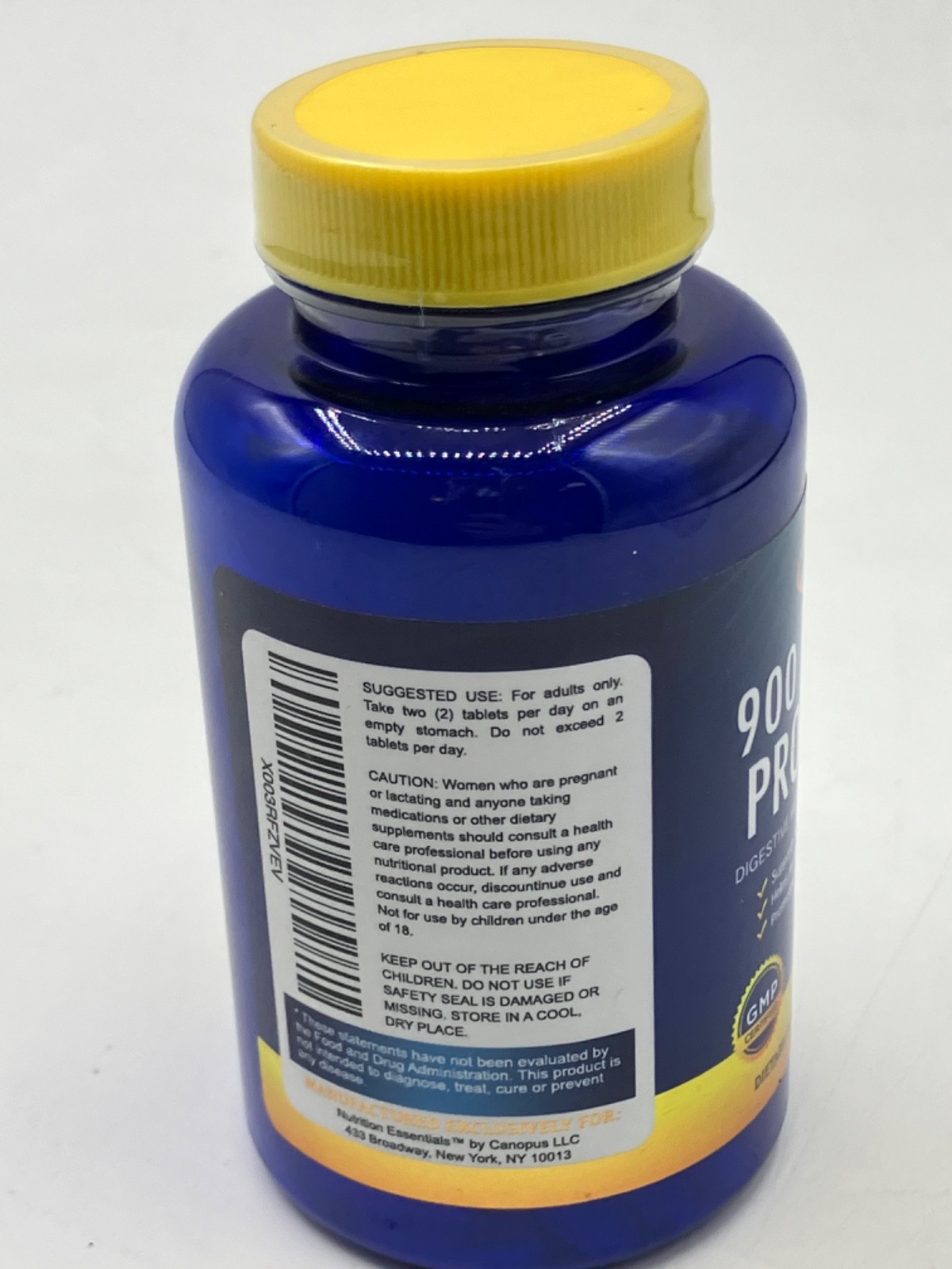 Nutrition Essentials 900 Billion Probiotic 60 Tablets 900B. Exp 02/2027