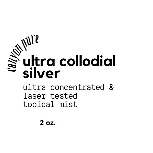 Ultra Colloidal Silver Spray- Laser Tested Topical Mist, 240 PPM, PH Optimized