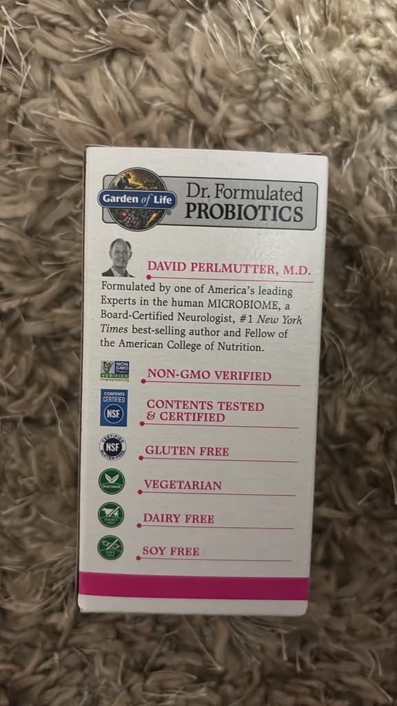 Garden of Life Women’s Daily Care Probiotic 40 Billion CFU 30 Capsules – New
