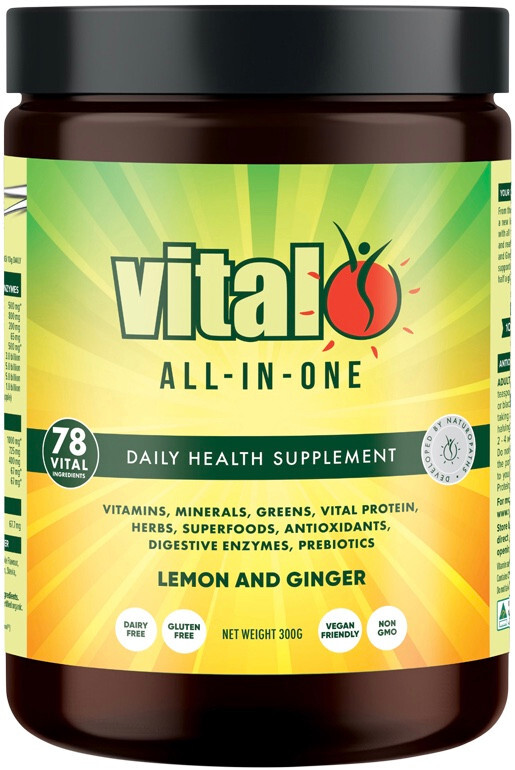Vital All-In-One Lemon and Ginger 300g