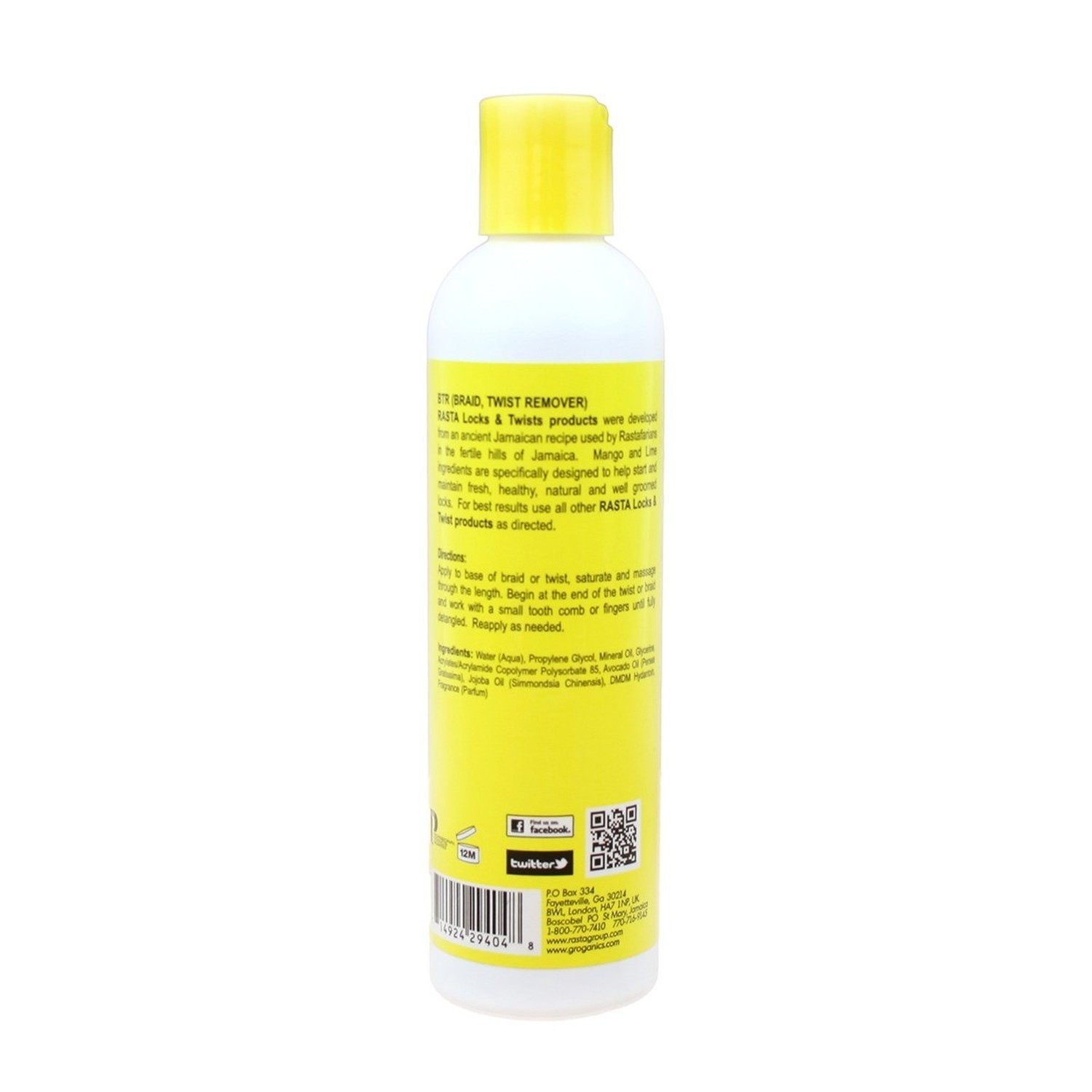 Jamaican Mango & Lime Braid Twist Rem 8 oz.