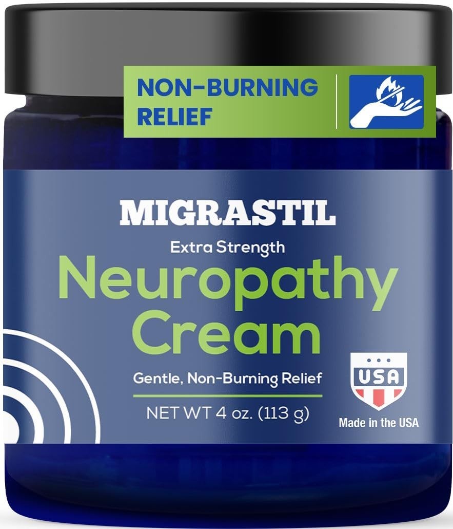 Migrastil Neuropathy Cream Extra Strength Gentle, Non-Burning Relief