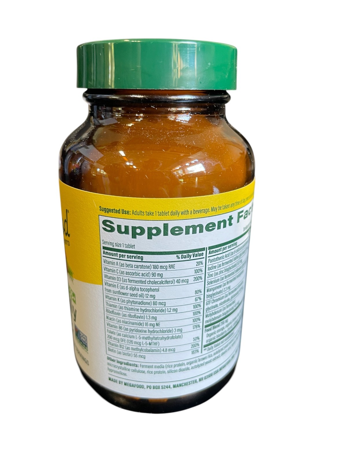 Sealed – MegaFood, Women Over 55 One Daily Vegetarian, 60 tablets