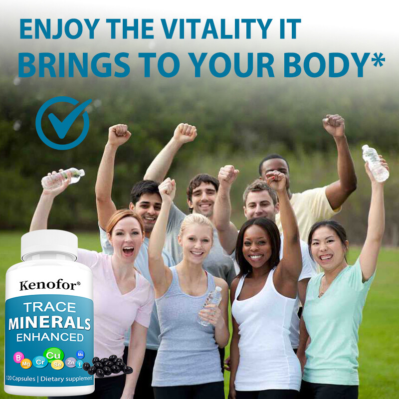Trace Minerals Concentrate Trace Mineral Complex – 30/60/120 Capsules