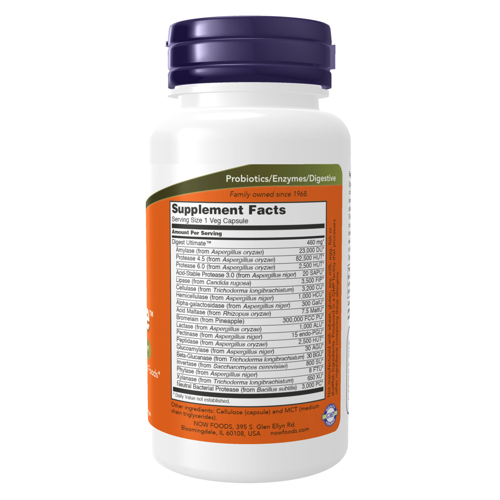 NOW FOODS Digest Ultimate – 60 Veg Capsules