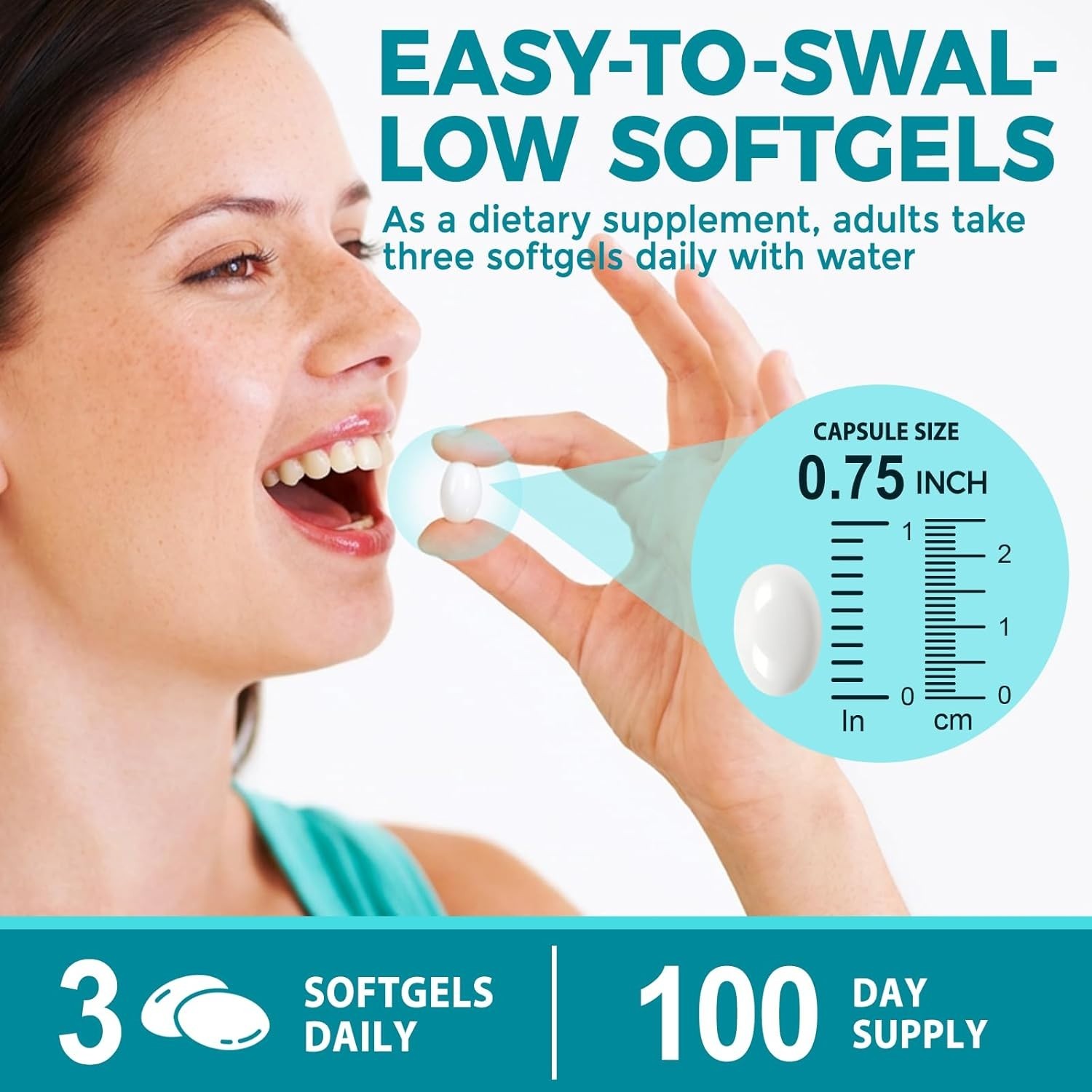 300 Count Softgels of N-Acetyl Cysteine with MCT Oil for Optimal Absorption
