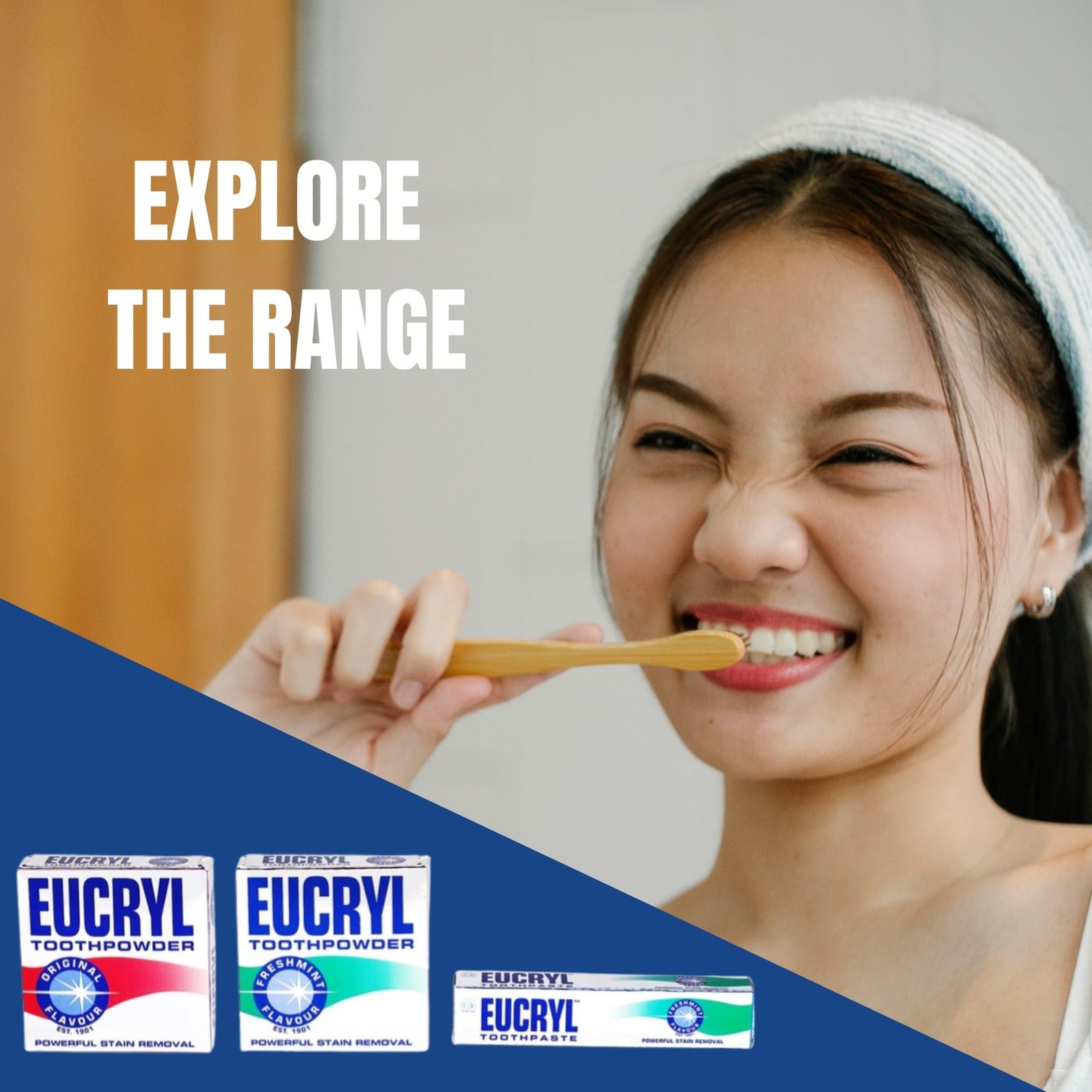 Eucryl Toothpowder Freshmint 50g 1.7 Ounce (Pack of 1)