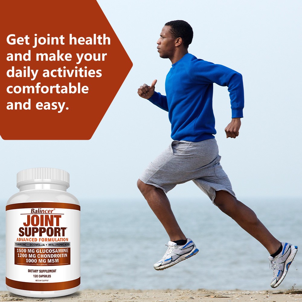 Glucosamine Chondroitin Turmeric MSM Triple Strength Bone Joint 120 Pills US