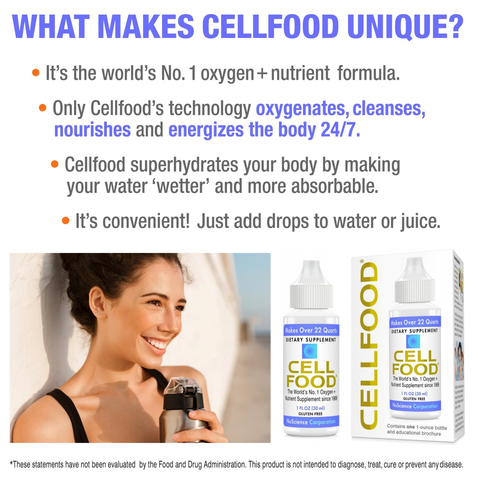 Cellfood Oxygen Boost – 1 fl oz, 2 Pack – Liquid 1 Fl Oz (Pack of 2)