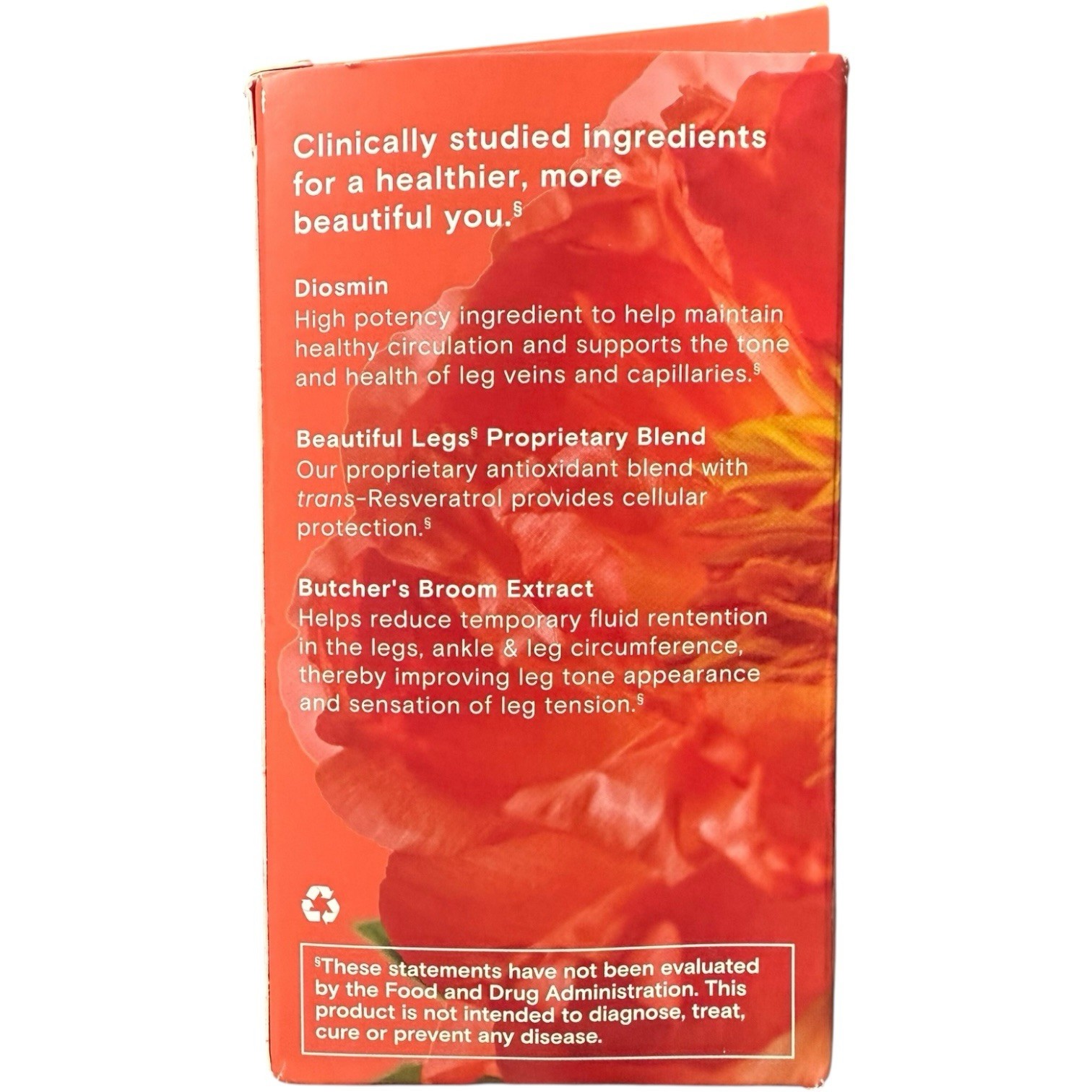 (2) Reserveage Beauty Beautiful Legs 30 Veggie Capsules Exp-08/2026 Free Ship!