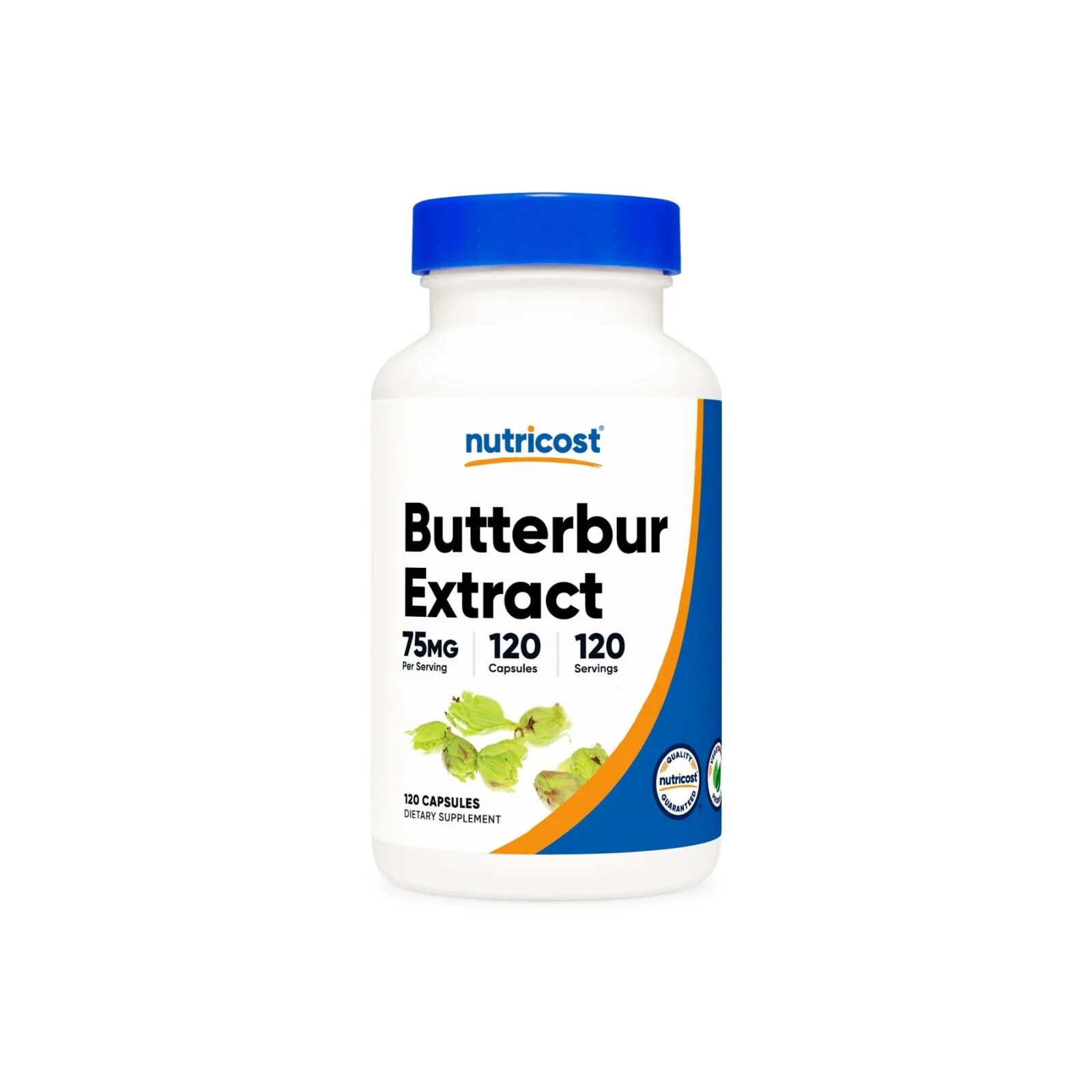 Nutricost Butterbur Extract (75mg) 120 Caps- GF & Non GMO – EXP 06/2026