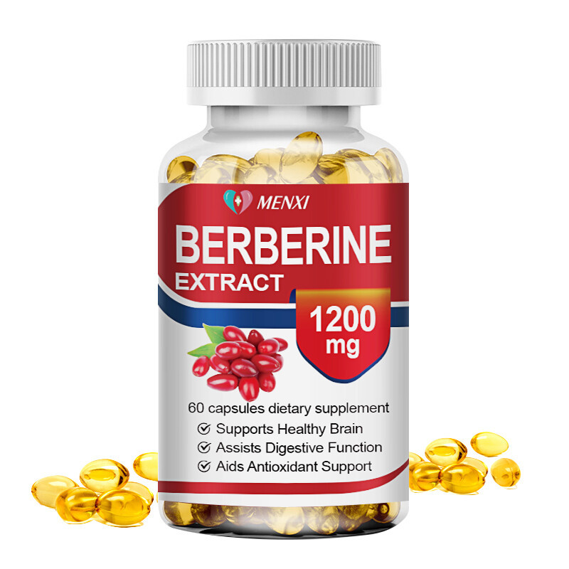 Premium Berberine HCL 1200mg High Potency Anti-inflammatory, Blood Sugar Support