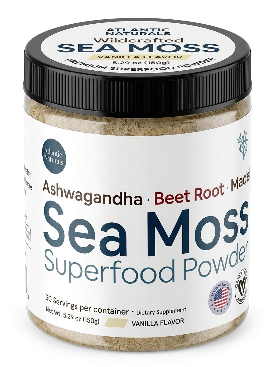 sea moss ashwagandha Beet root Superfood Powder 5.29 Oz