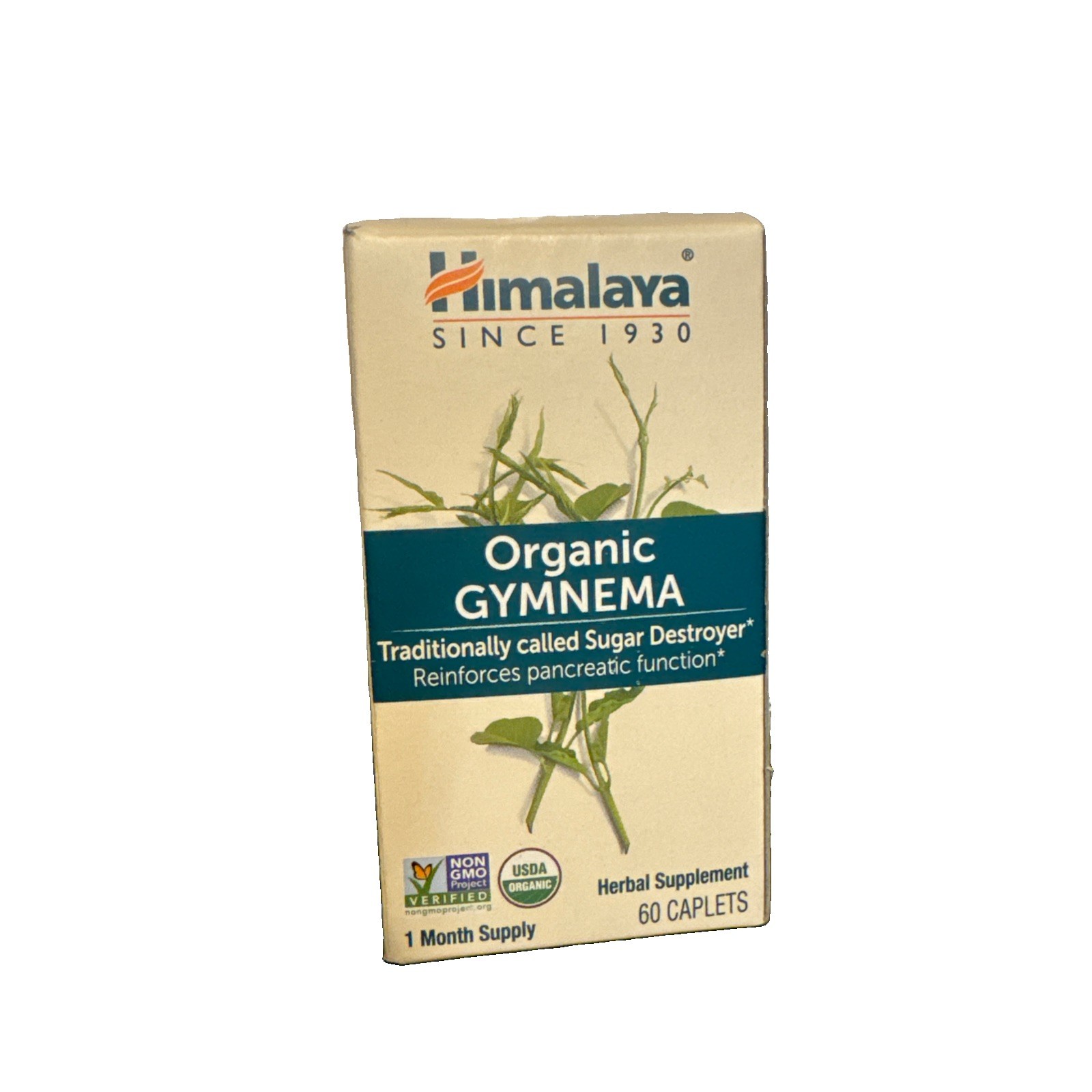 Himalaya Organic Gymnema – Herbal Glucose Metabolism Support – USDA Organic,…