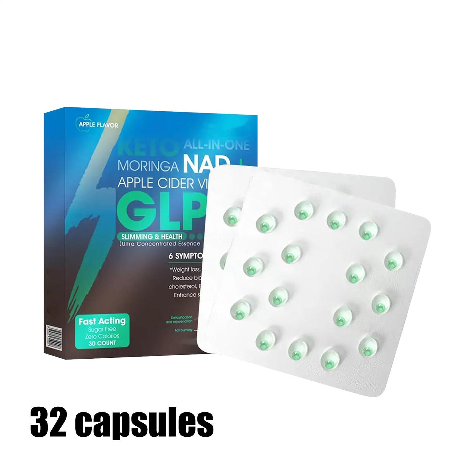 Gut Support Health PEAKA GL P – 1 Ultra Concentrated Liquid Pearls Fat Loss