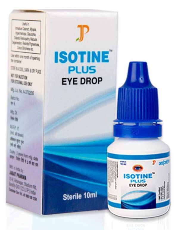 (PACKOF 3) Herbal Eye Drops and 100% PURE Genuine Eye Drops 10ml