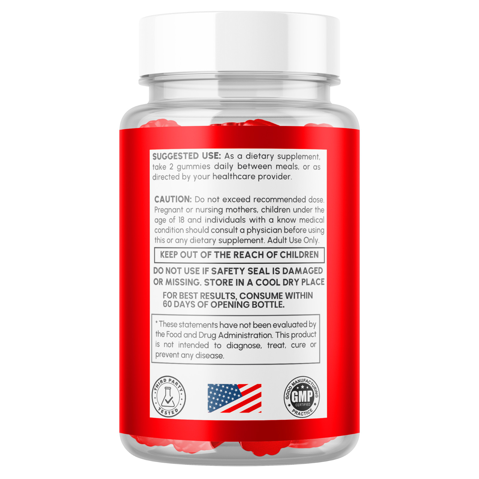 (3 Pack) 21 Keto Nutrition X3 ACV Gummys Vitamin Max Supplement 180 Gummies