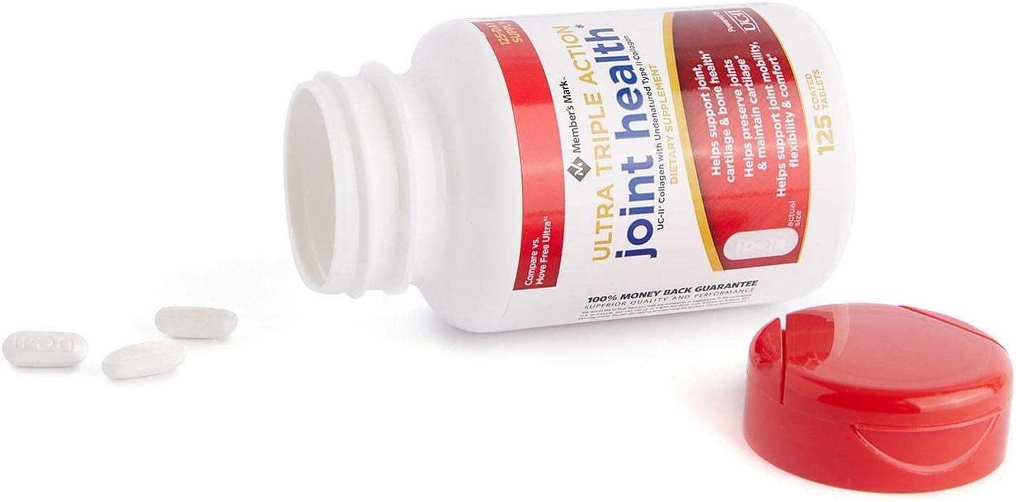 Member’s Mark Ultra Joint Support with UC-II Collagen – 125 Nutritional Tablets
