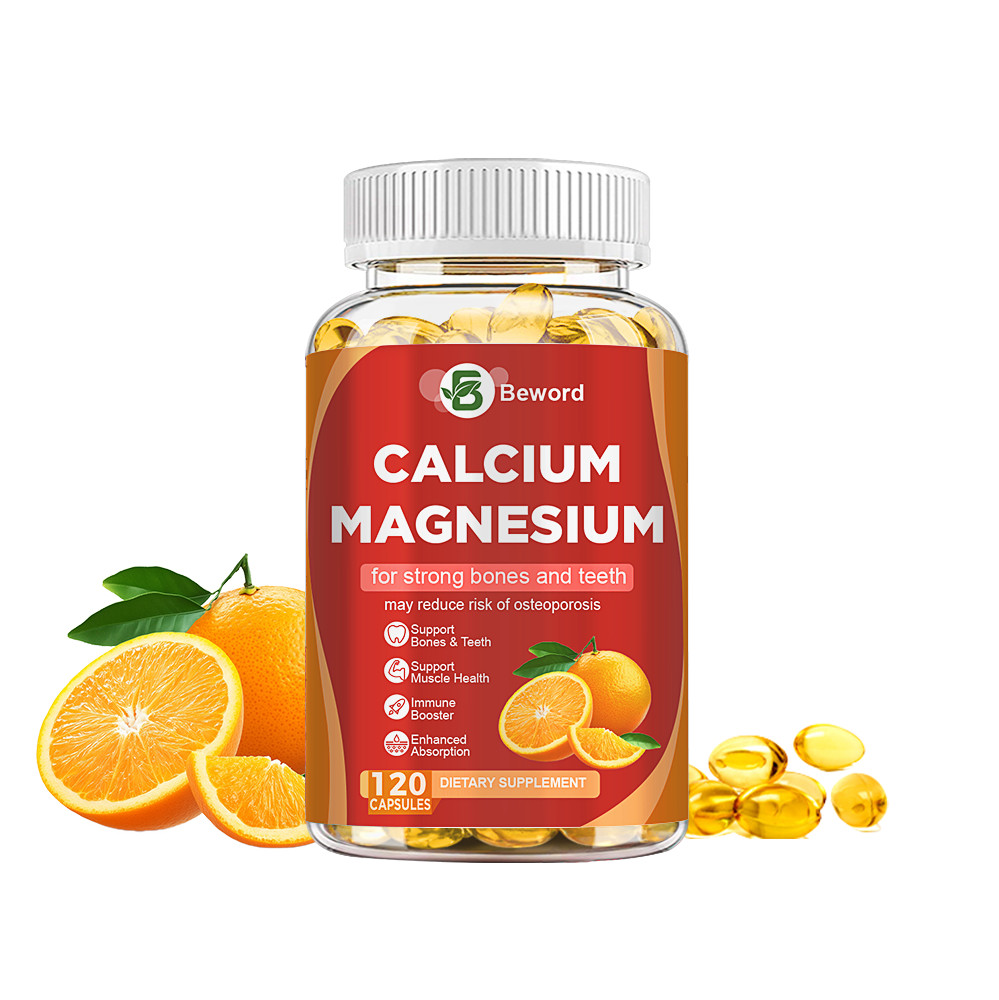Calcium Magnesium Zinc with Vitamin D3 Strong For Bone Health Muscle Improvement