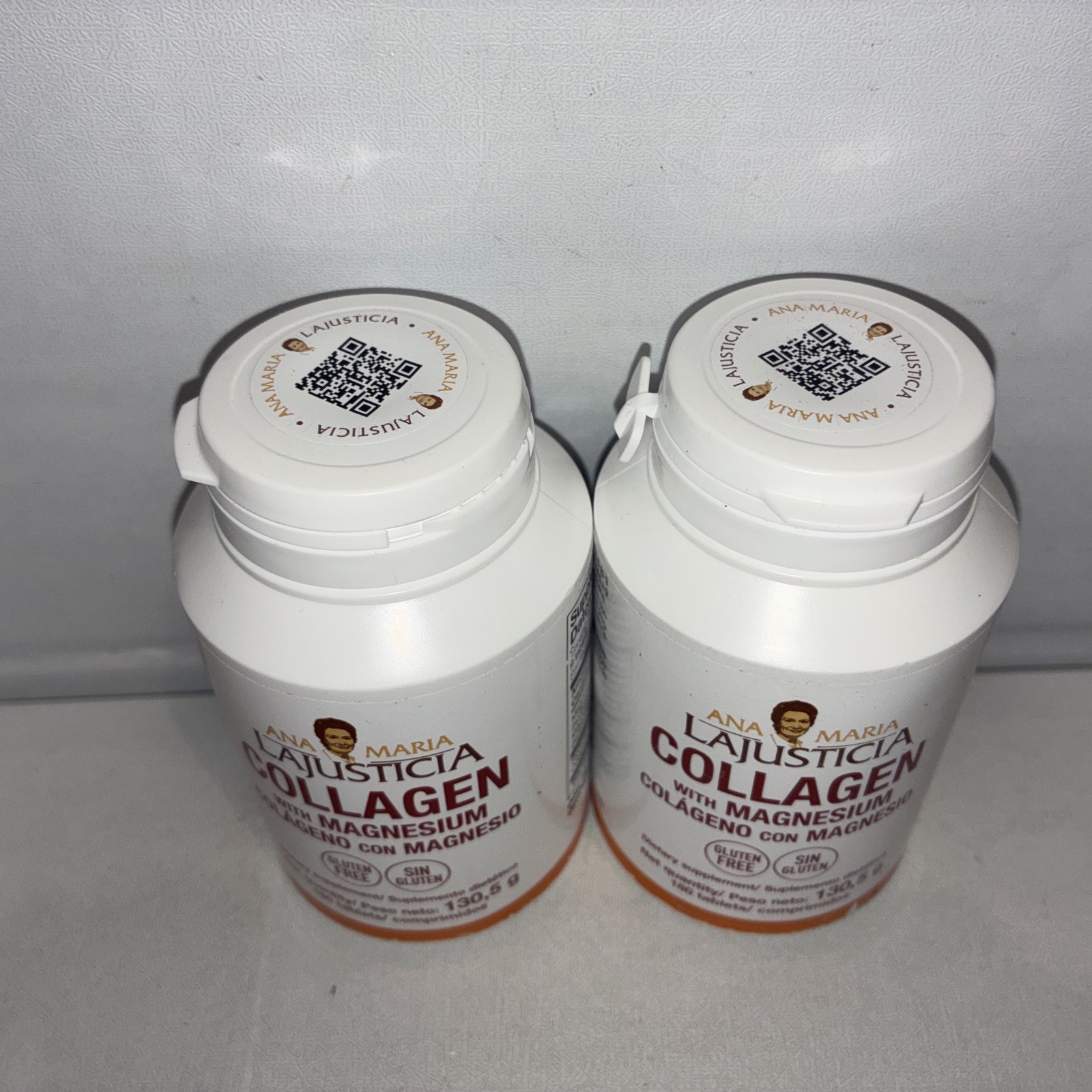 Lot Of 2-Collagen with Magnesium, 180 Tablets Each / Exp 12/2026