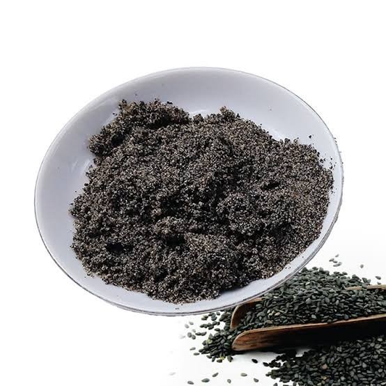 Black Sesame Powder, Sesame Seed Calcium Rich Powder, Improve Bone Hair…
