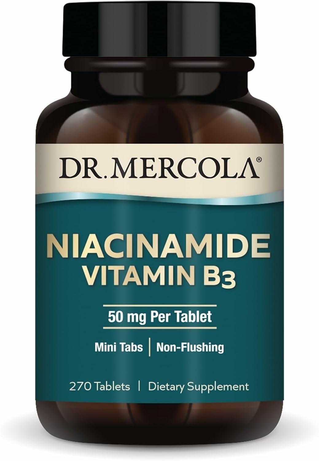 Dr. Mercola Niacinamide Vitamin B3-50 mg per Tablet – 270 Count