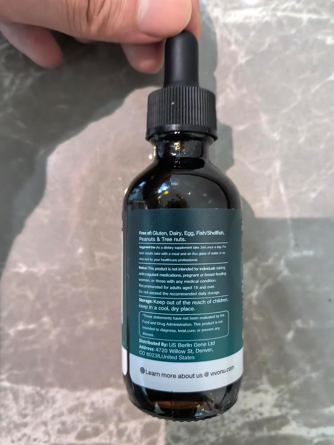21-in-1 Lymphatic Drainage Drops for Liposomal, 6000mg Immune & Lymph System