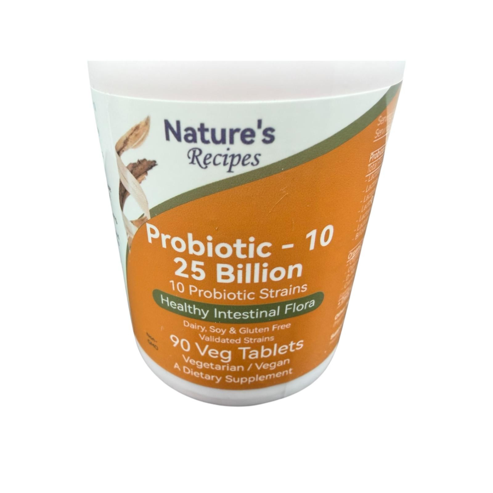 Nature’s Recipes Probiotic 25 Billion 90 Veg Tablets Compare to NOW Exp 01/27