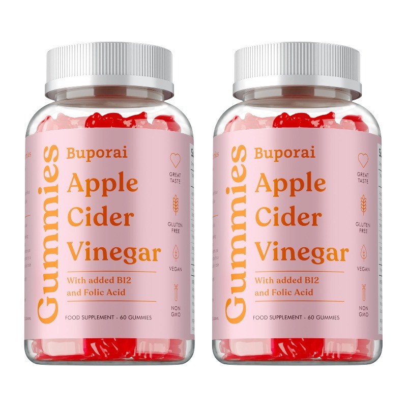 Apple Cider Vinegar 120pcs,Detoxification,Constipation Relief, Weight Management