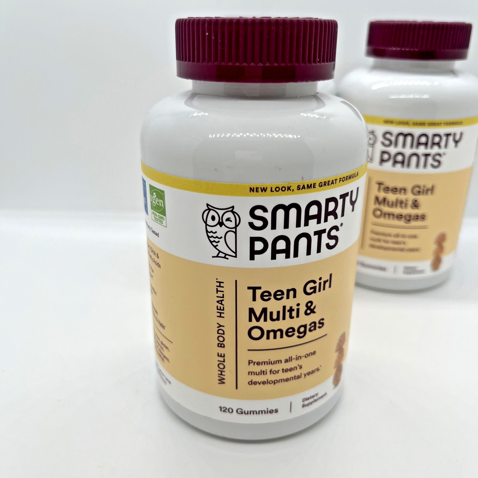 Lot of 3 SmartyPants Teen Girl Multivitamin Gummies 120 Ct Exp 06/2026