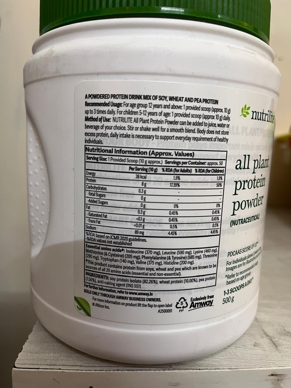 Amway NUTRILITE All Plant Protein Powder | Long Expiry | Select Pack | FREE SHIP