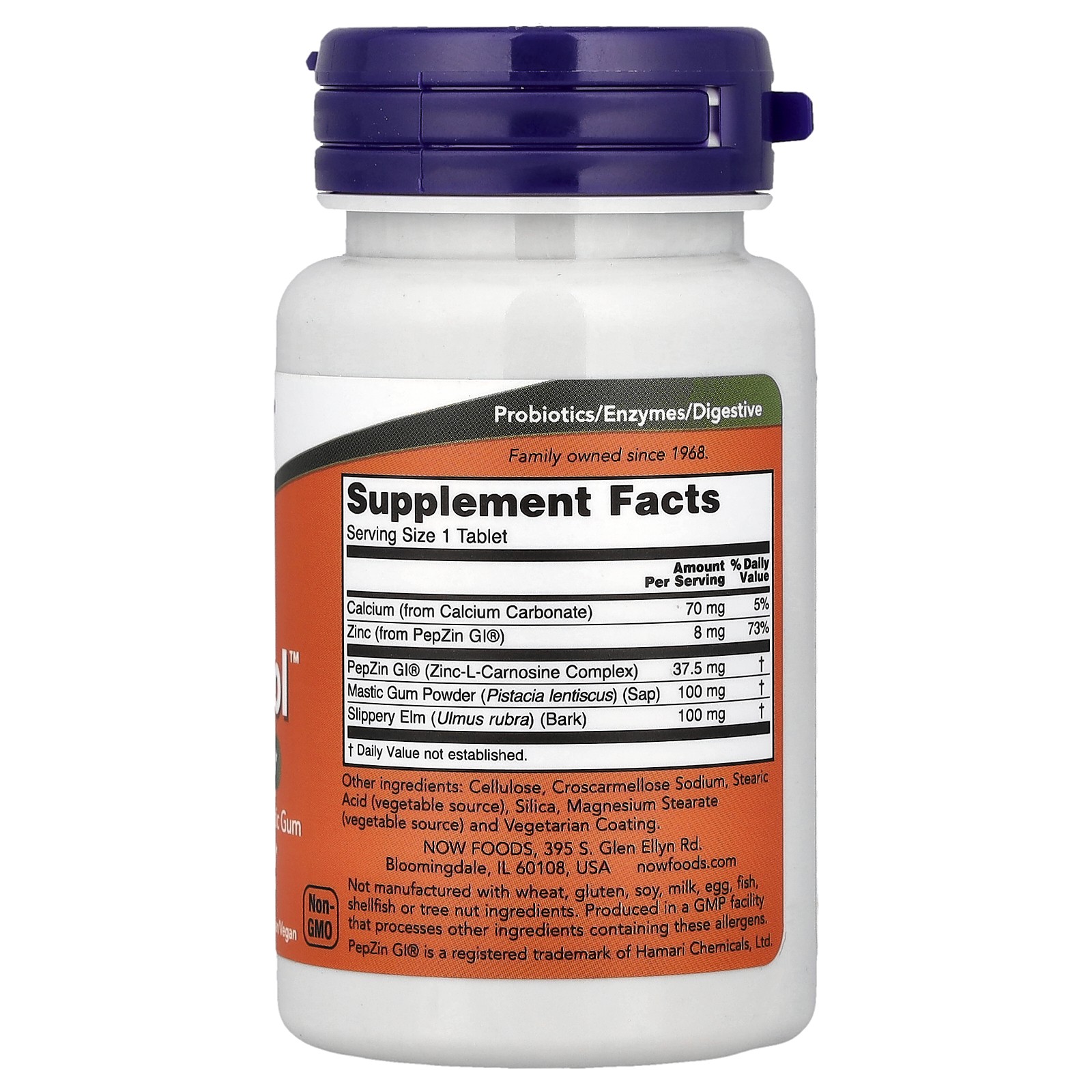 Now Foods Ulcetrol 60 Tablets GMP Quality Assured, Vegan, Vegetarian