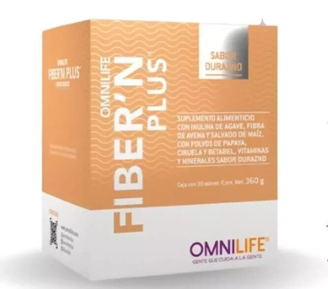 FIBER N PLUS | PEACH FLAVORED | 30 SACHET | Omnilife *FAST SHIPPING*
