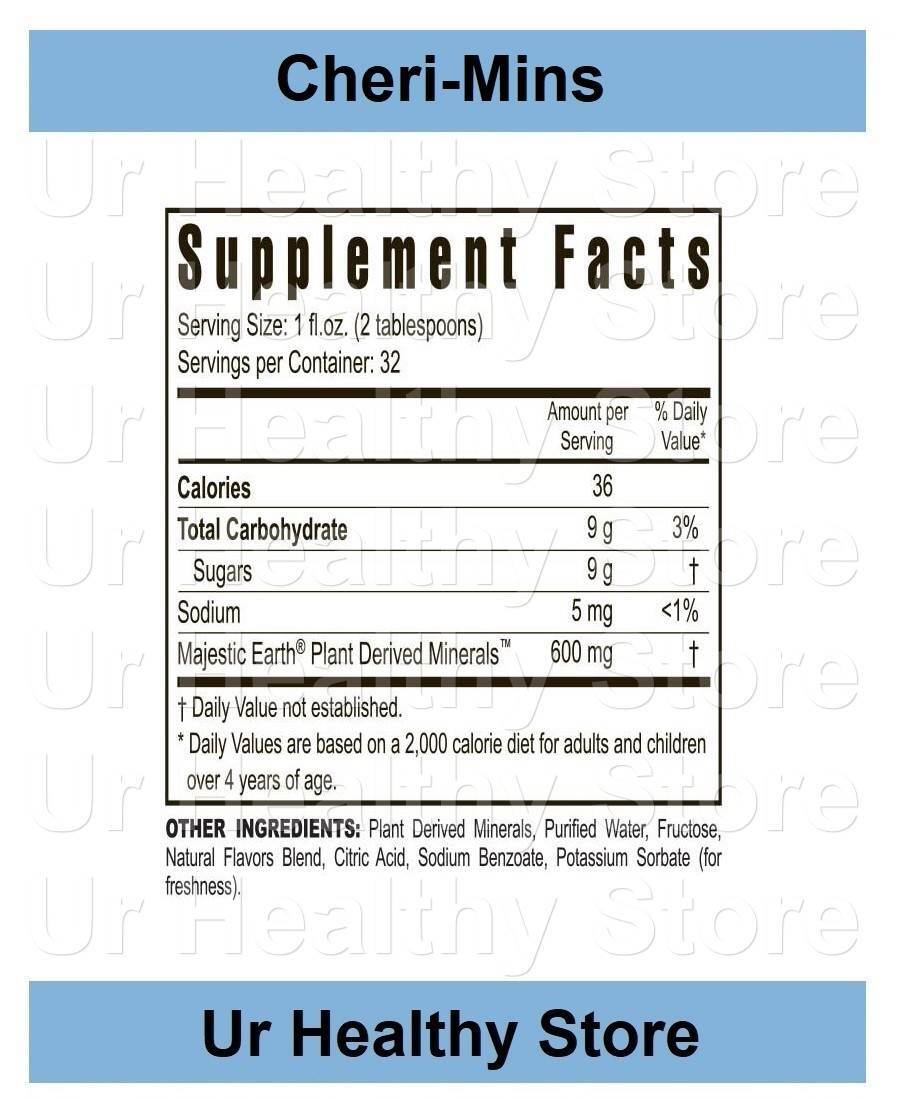 Cheri-Mins – 32 fl oz (4 PACK) Youngevity **LOYALTY REWARDS**