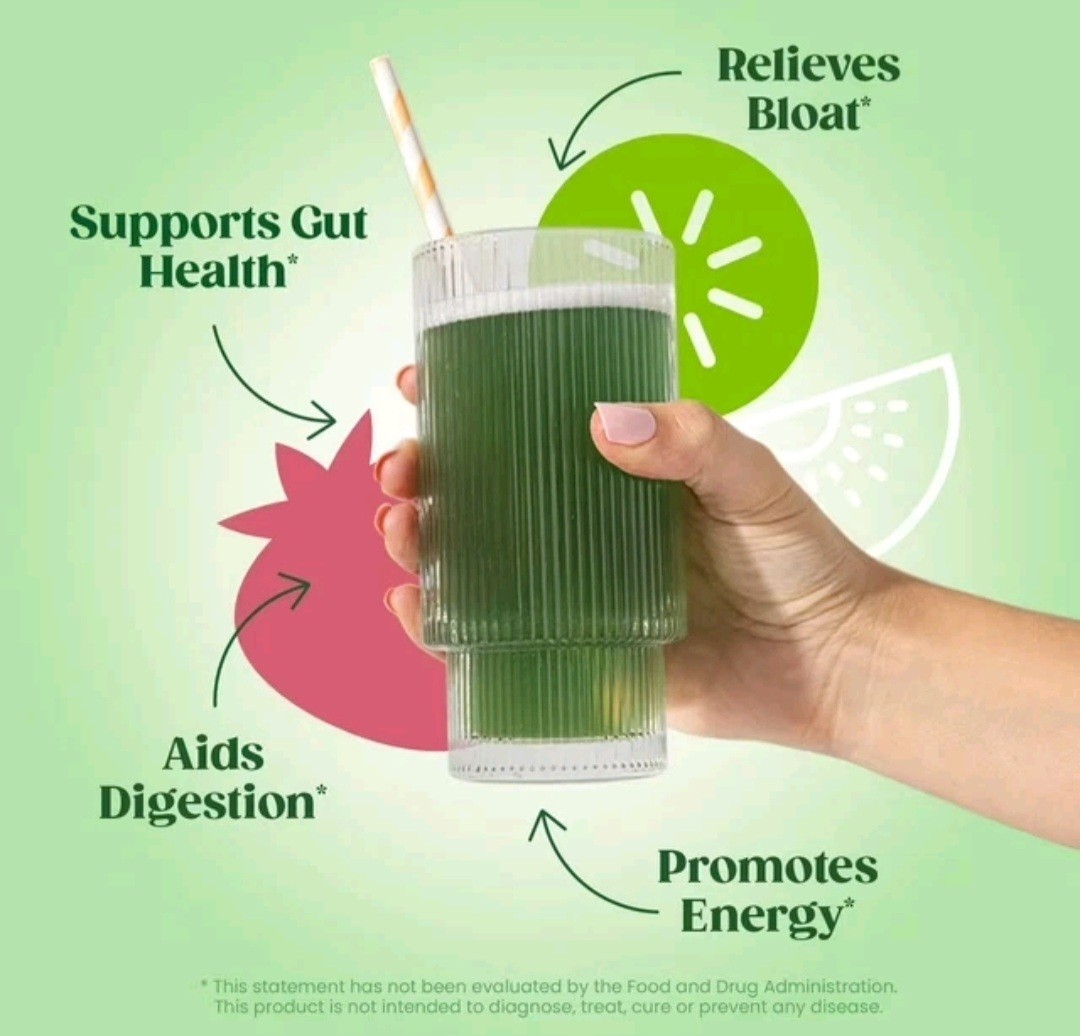 Bloom Nutrition Greens & Superfoods Powder 10.24 Oz Strawberry Kiwi 11/26