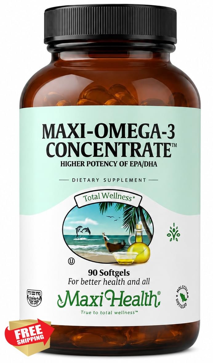 Maxi Health Omega 3 90 Vegetarian Softgels Unflavored