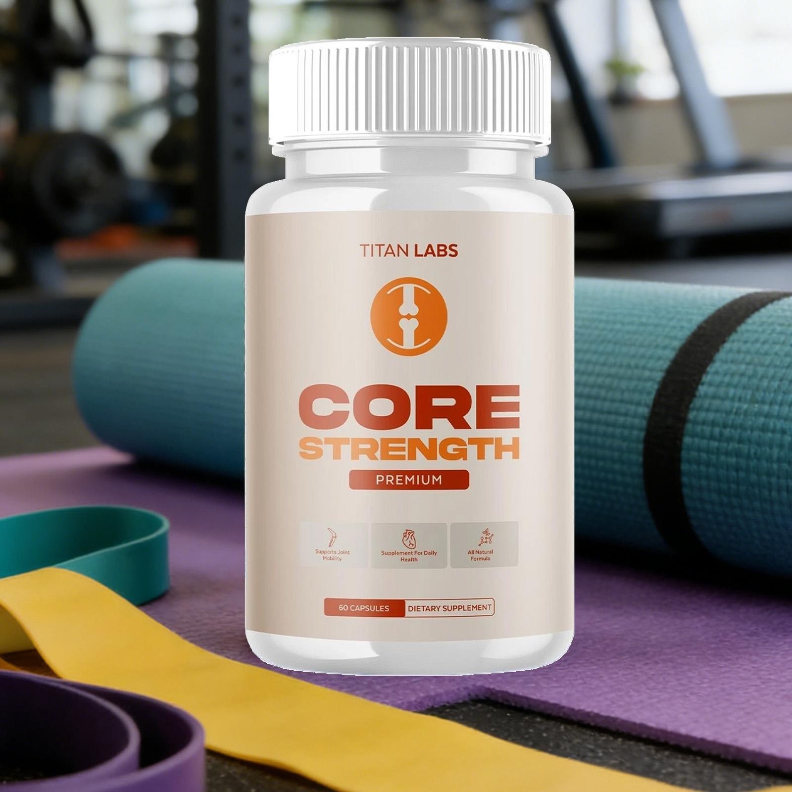 (3 PACK) Core Strength Joint Support Advanced Formula CoreStrength 180 Capsules