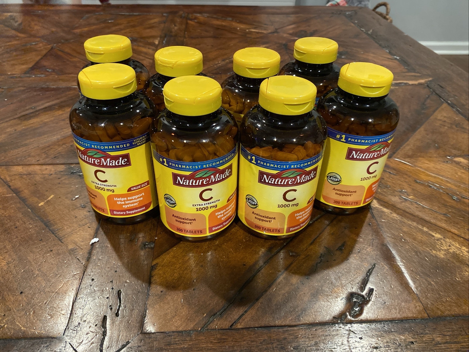 Nature Made Extra Strength Vitamin C 1000 mg 300 Tablets Exp. 01/2026+