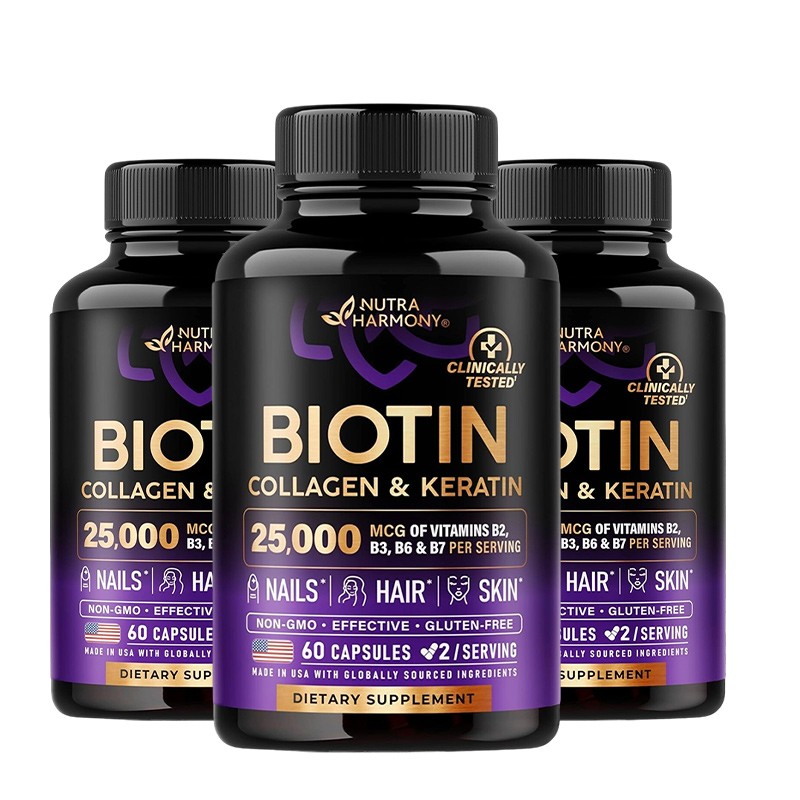 Biotin + Collagen – – Radiant Skin Anti-aging Softgelsules 60 – Softgelsules.