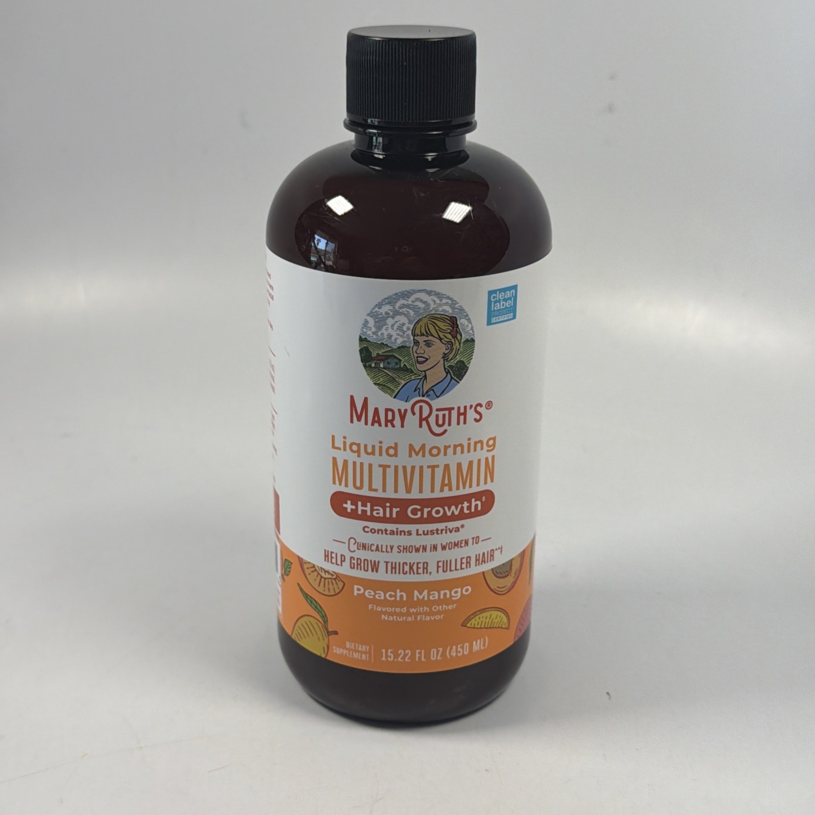 Mary Ruth’s Organics Liquid Multivitamin+Hair Growth Exp 11/2027 15.22 Fl Oz New
