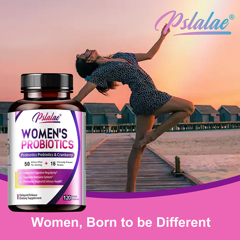 Women’s Probiotics – Prebiotics, Cranberry – Intestinal and Urinary Tract Health
