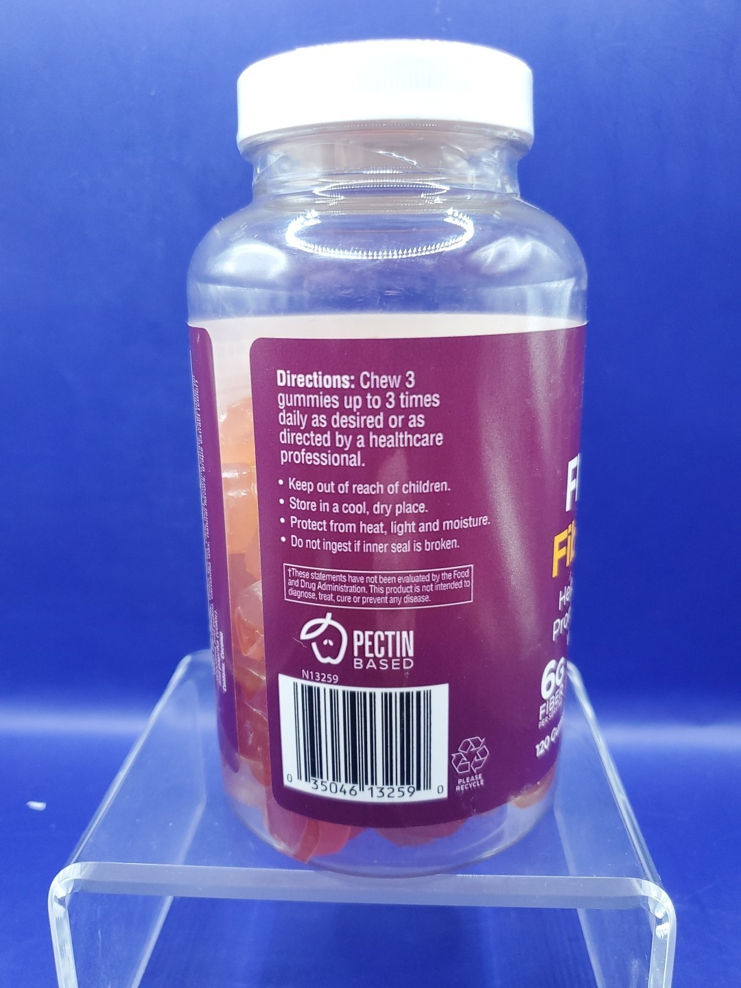 Country Farms Fiber Care Prebiotic Gummies Digestive Health 40Ct Exp 7/26