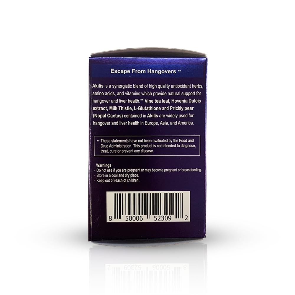 Liver Support Capsules – 100 Veggie Caps, Boost Recovery After Drinking, 16 Ingr