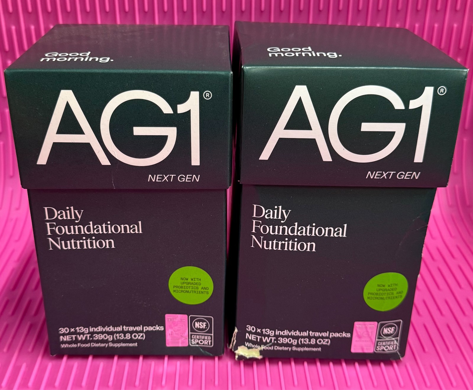 2x Genuine AG1 Athletic Greens 30x 13g Individual Stick Packs Next Gen
